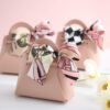Pink wedding favors boxes